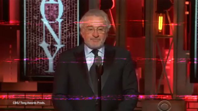 go to #TuckFrump: Das sagt Robert De Niro bei den Tonys