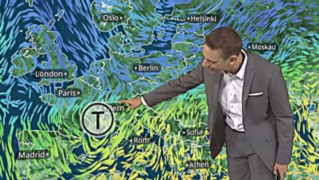 go to Das Wetter in Europa am 22. Februar 2016