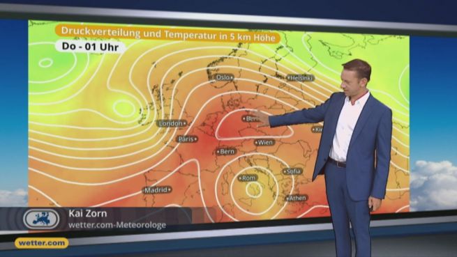 go to Das Wetter in Europa am 07. September 2016